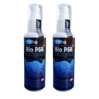 Men Vi Sinh Bio PSB 100ML giúp làm trong nước cho bể cá, hồ cá cảnh