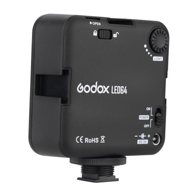  Đèn LED cho Máy ảnh DSLR quay phim mini DVR  Godox LED64 Video Light 64