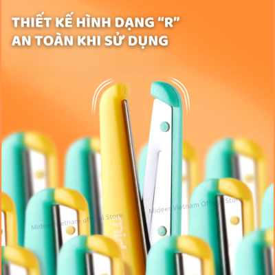 Kéo Thủ Công Cắt Giấy An Toàn Cho Bé An Toàn Mideer Craft Sicrssors