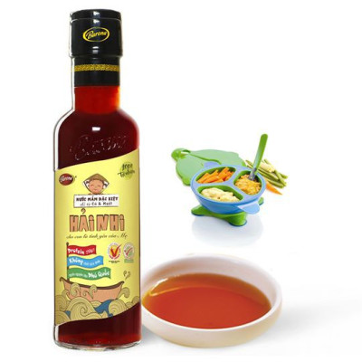 Combo 6 chai nước mắm trẻ em Hải Nhi 250ml 