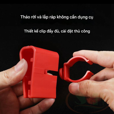 Kẹp DIY giữ đèn ống đa năng T4 / T5 / T8 giữ đèn thủy tinh tròn bể cá gioằng kiềng