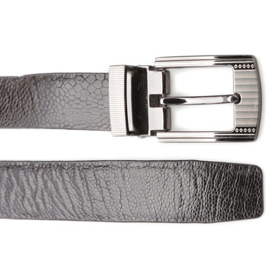  Dây thắt lưng nữ da đà điểu Huy Hoàng 2,5P màu đen, nâu đất, vàng bò, nâu đỏ HT5401-02-03-10