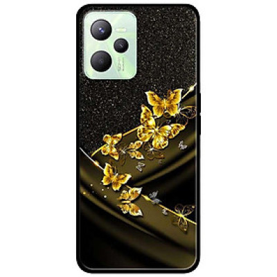 Ốp lưng dành cho Realme C35 mẫu Bướm Vàng Kim Tuyến