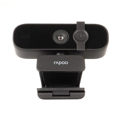 Rapoo C280 Webcam 2K HD Với USB2.0 Với Nắp Đậy Camera Có Thể Xoay Mic - Hàng Chính Hãng