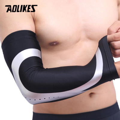 Bộ 2 ống bảo vệ khuỷu tay chống nắng AOLIKES A-7945 Sport protection elastic arm