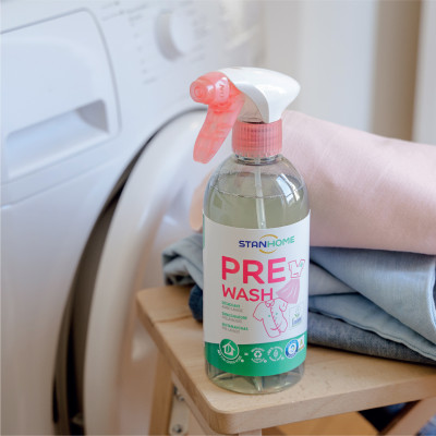 Xịt xử lý vết bẩn trước khi giặt Stanhome PreWash Ecolabel 500ml