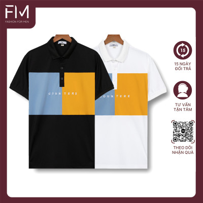Áo thun polo nam, phong cách trẻ trung, lịch lãm, phù hợp tham gia các bữa tiệc - FORMEN SHOP - FMPS187