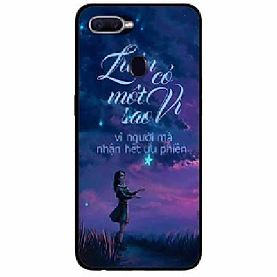 Ốp lưng in cho Oppo A7/ A5s Mẫu Luôn Có Một Vì Sao