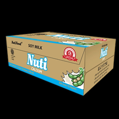 Thùng 36 Hộp Sữa đậu nành Nuti Canxi Hộp 200ml TU.NSDNX02TI NUTIFOOD