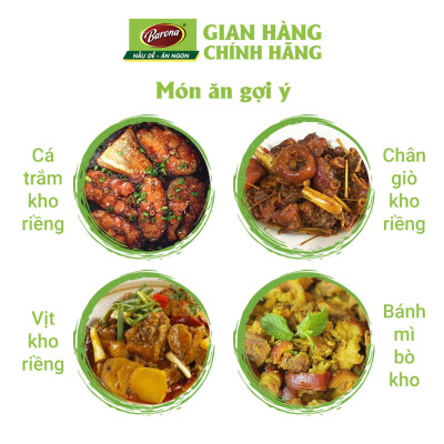 Xốt Gia Vị Hoàn Chỉnh Barona - Kho Riềng 80g