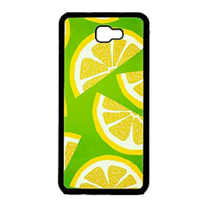 Ốp Lưng in cho Samsung J5 Prime Mẫu Chanh Vàng̣ - Hàng Chính Hãng