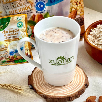 Combo 5 túi: NC Óc Chó Mè Đen+YM Hạnh Nhân+Gạo Lức No Sugar+Dinh Dưỡng Canxi+NC Yến Mạch[ít đường 400gr](Tặng Kèm 2 Túi Yến Mạch 150G)