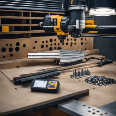 MŨI MÀI HỢP KIM THÂN 6MM, ĐẦU MM WADFOW - HÀNG CHÍNH HÃNG