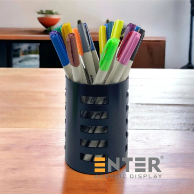 Cắm bút kim loại Enter KB101 76x100mm tròn