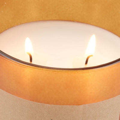 Nến thơm | JYSK Bastian | paraffin | nâu | DK10xC10cm