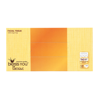 Combo 6 Khăn Hộp Bless You Lamour 120 Tờ