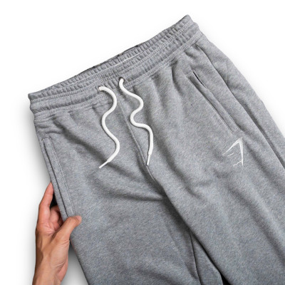 Quần jogger tập gym nam thể thao oversize DOGYMSHOP logo thêu, chất thun nỉ dày dặn QGQD4