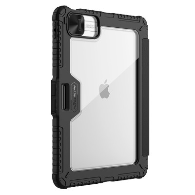 Bao Da chống sốc cho iPad Pro 11 inch M4 / iPad Pro 13 inch 2024 Nillkin Bumper Leather Case Pro (Kiểu gập đa góc) - Hàng Chính Hãng