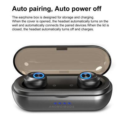  Tai nghe ANOMOIBUDS IP010-X TWS Bluetooth 5.0 True Wireless  nhét trong tai  âm thanh, có Mic