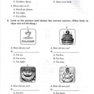 Sách tham khảo- Bài Tập Tiếng Anh 3 - Bám Sát SGK I Learn Smart Start_HA