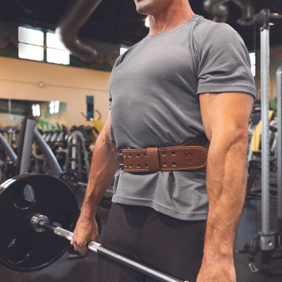 Đai Lưng Tập Gym Harbinger Padded Leather Belt – Màu Da Bò