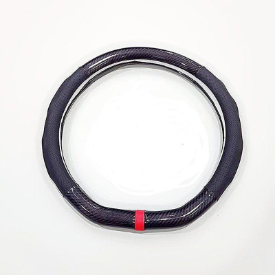 ️ĐỦ HÃNG️ Bọc Vô Lăng D Cut Cacbon Phối Da Thoáng Khí Kèm Sọc  Đỏ Thể Thao