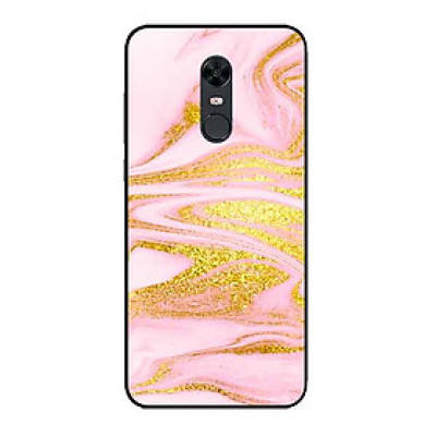 Ốp Lưng in cho Xiaomi Redmi 5 Plus Mẫu NỀN ĐÁ HOA 8 - Hàng Chính Hãng