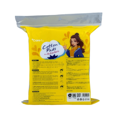 Bông tẩy trang cao cấp Care4u 3 lớp 233 miếng_CARE4165V