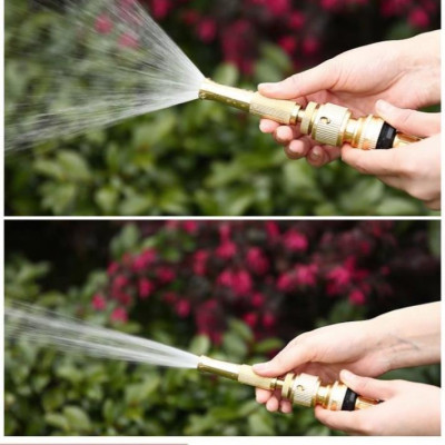  Bộ dây vòi xịt nước rửa xe, tưới cây . tăng áp 3 lần, loại 7m, 10m 206587 cút sập,+tặng khăn phượt