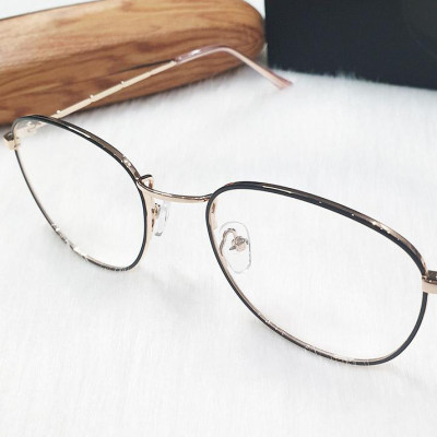 Kính bảo vệ mắt chống ánh sáng xanh và tia cực tím gọng kim loại KAVI131 hồng đen