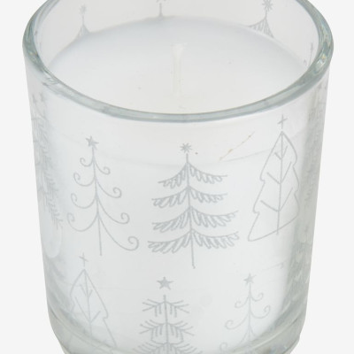 Cốc nến | JYSK Ametrin | paraffin/thủy tinh | vàng/bạc | DK5,5xC6,5cm