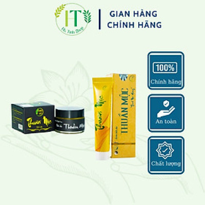 Combo kem bôi da thuần mộc & cao lá trị rạn nứt nẻ da Thanh Mộc Hương 50g