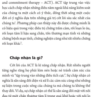 Chấp Nhận Những Điều Không Thể Thay Đổi _ML