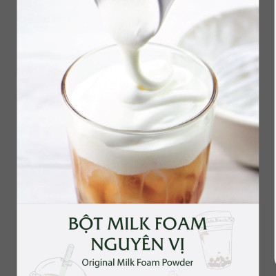 Bột Milk Foam nguyên vị Déli túi 1KG [CHUYÊN SỈ] HSD: 18 tháng