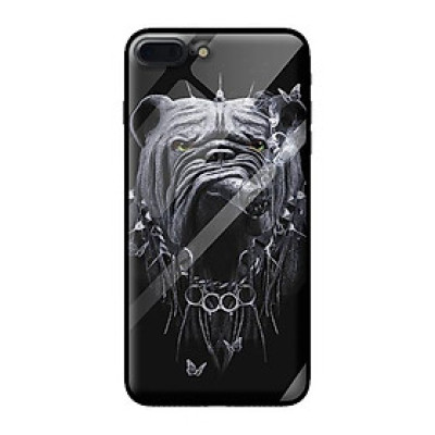 Ốp kính cho iPhone 8 Plus mẫu ĐOG 1 - Hàng chính hãng