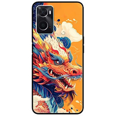 Ốp lưng cho Oppo A74 - A95 4G - A60 4G - A36 - A76 - A96 4G - Rồng Đủ Màu - Hàng Chính Hãng