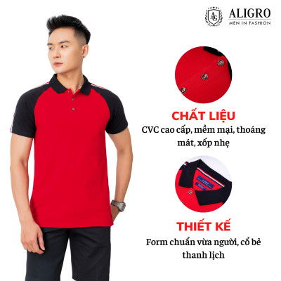 áo phông polo nam Aligro ALGPLO51