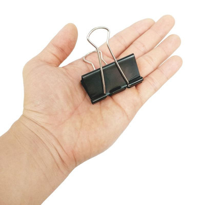 Hộp 12 Kẹp Bướm 51mm - Hồng Hà 6637