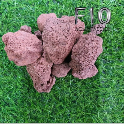 5KG Đá nham thạch đỏ Trung Quốc cỡ to lọc nước cho bể cá cảnh