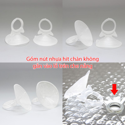 Tấm Che Nắng Ô Tô Xốp Cách Nhiệt Loại Dài Gấp Gọn Màu Lá Phủ Bạc Cho Kính Lái Và Kính Sau CIND CD-F001 (70x145cm) - Nhập Khẩu Chính Hãng
