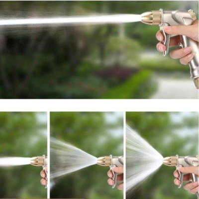  Bộ dây vòi xịt nước rửa xe,tưới cây .tăng áp 3 lần,loại 3m,5m 206701-1đầu đồng,cút đồng,nối đồng+ tặng móc khoá