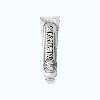 Kem Đánh Răng Marvis Smokers Whitening Mint Vị Bạc Hà hỗ trợ khử ố vàng răng (85ml)