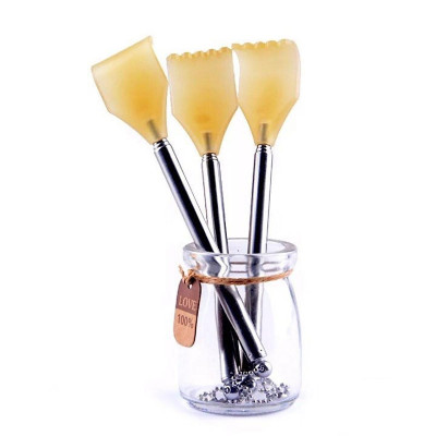 Cây Gãi Lưng Inox Kéo Dài Nhỏ Gọn Cây Gãi Lưng Rút Gọn Tuỳ Chỉnh Chiều Dài Hình Bàn Tay Cán Inox