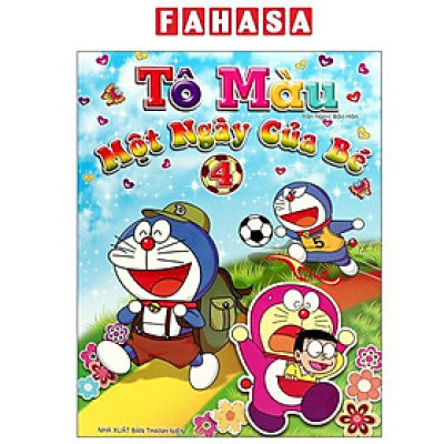 Sách - Tô Màu - Một Ngày Của Bé - Tập 3 (Tái Bản)