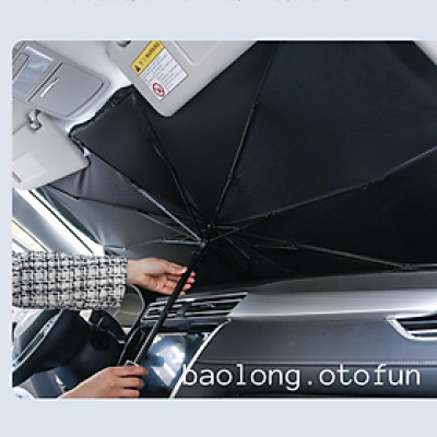 Dù che nắng ô tô cao cấp bảo vệ taplo, Ô che nắng kính lái ô tô cao cấp chống tia UV hiệu quả