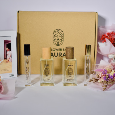 [ Quà Tặng 20.11]Combo Nước hoa thiên nhiên Hers 10ml TẶNG Hoa và Đèn Tranh 3D Set quà tặng dịp 20/11 ý nghĩa