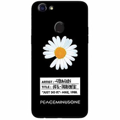 Ốp lưng in cho Oppo F7 Mẫu Cúc To Có Nhãn