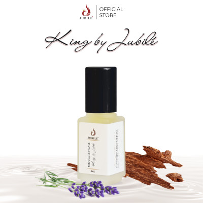 King by Jubilé - Tinh dầu nước hoa Pháp Nam Minisize Dạng lăn 3ml Thơm Lâu, Sang Trọng, Quyến Rũ