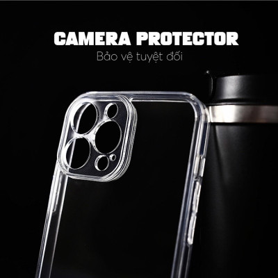 Ốp Lưng Chống Sốc Bảo Vệ Camera Cho iPhone 16, 16 Plus, 16 Pro, 16 Pro Max Likgus Camshield  Thiết Kế Trong Suốt, Chống Ố Vàng, Hàng Nhập Khẩu