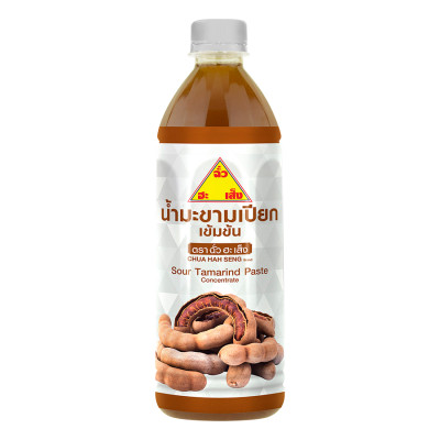 Thùng 24 Chai Sốt Me Chua Chua Hah Seng 380ml